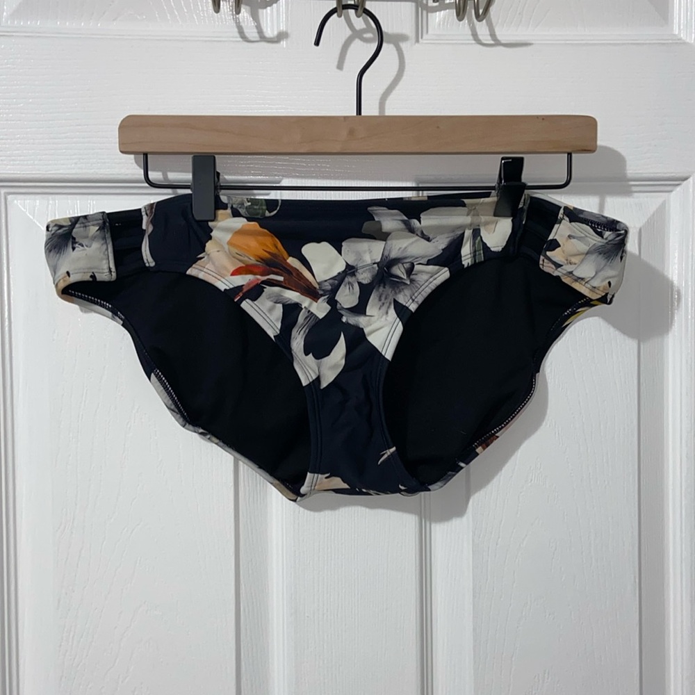 Athleta floral hipster bikini bottom